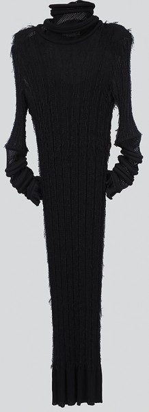 Платье черное от Кристиана Диора.