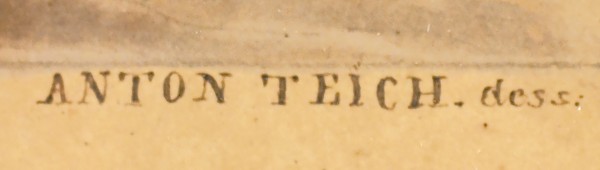 Тайх (Teiche) Антон фон «Парусники. Морской этюд». 1856. Бумага, тушь, акварель, белила, 26 х 31 см.