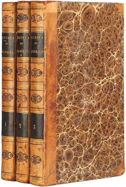 Кребийон, П. Сочинения Кребийона. [Oeuvres de Crebillon. На франц. яз.]. В 3 т. Т. 1-3. Париж: Imprimerie de P. Didot L'aine, 1812.