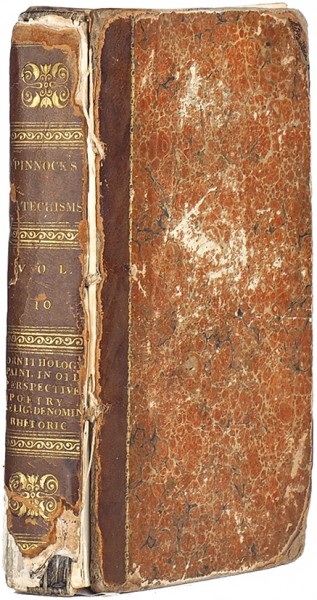 Конволют из 6 изданий карманной серии Пиннока. [Pinnock's catechisms. На англ. яз.]. Лондон: For Pinnock and Maunder, Mentorian press, [1820-е гг.].