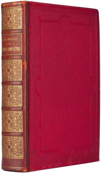 Полное собрание сочинений Альдреда Мюссе. [Oeuvres complètes de Alfred de Musset. На фр. яз.]. Париж: Garnier freres, [1883].