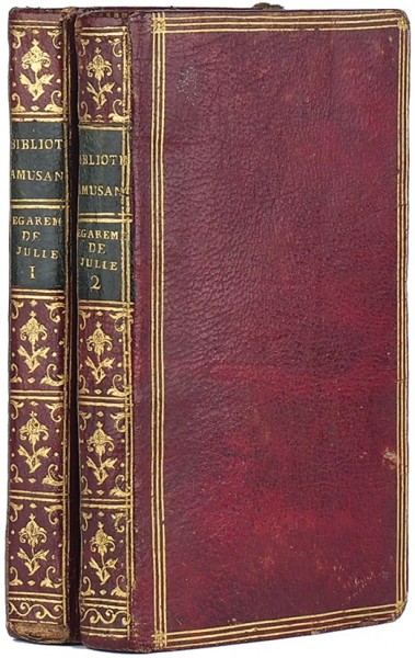 [Перри, Ж.-А.-Р.] Заблуждения Юлии. Т. 1-2. [Les еgaremens de Julie. 2 t. На франц. яз.]. Лондон, 1782.