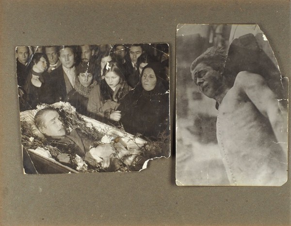 Фотография: Есенин после вскрытия. Декабрь, 1925 г.