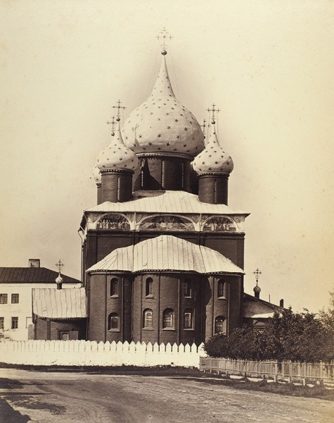 Фотография Богородице-Рождественского собора в Суздале. Кон. XIX в.