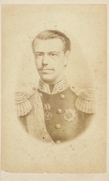 Фотография будущего Императора Александра III. 1860-е гг.