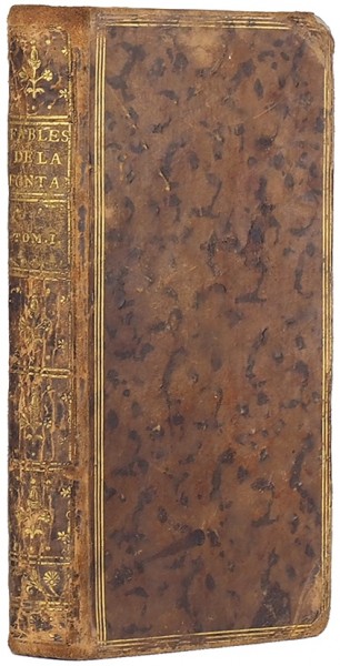 Избранные сказки Ла Фонтена. [Fables choisies, mises en vers par M. de La Fontaine]. В 8 ч. Ч. 1. Женева, 1777.