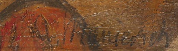 Маневич Абрам Аншелович (1881–1942) «Натюрморт с цветами». 1930-е. Картон, масло, 64 х 50 см.