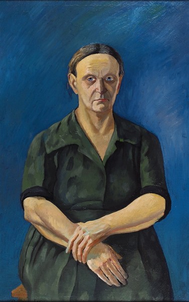 Штеренберг Давид Петрович (1881—1948) «Женский портрет». 1930-е — 1940-е. Холст, масло, 108 х 69,5 см.