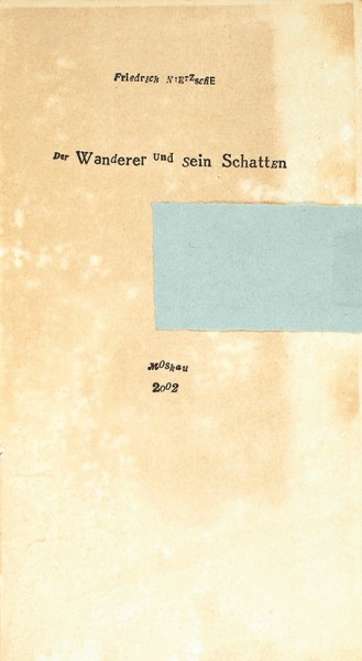 Петр Перевезенцев. Фридрих Ницше. «Странник и его тень». [Friedrich Nietzsche. Der Wanderer und sein Schatten] М.: 2002.